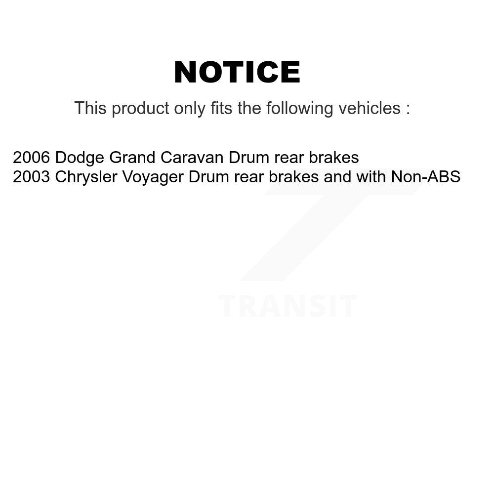 [Avant et Arrière] Disque et plaquette de frein pour Dodge Grand Caravan Chrysler K8T-102786