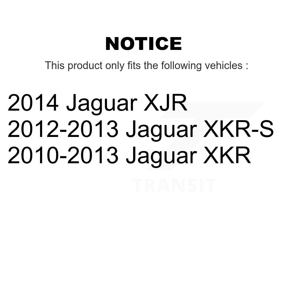 [Arrière] Kit de Disque et plaquette (céramique) de frein pour Jaguar XKR XJR XKR-S K8T-103443