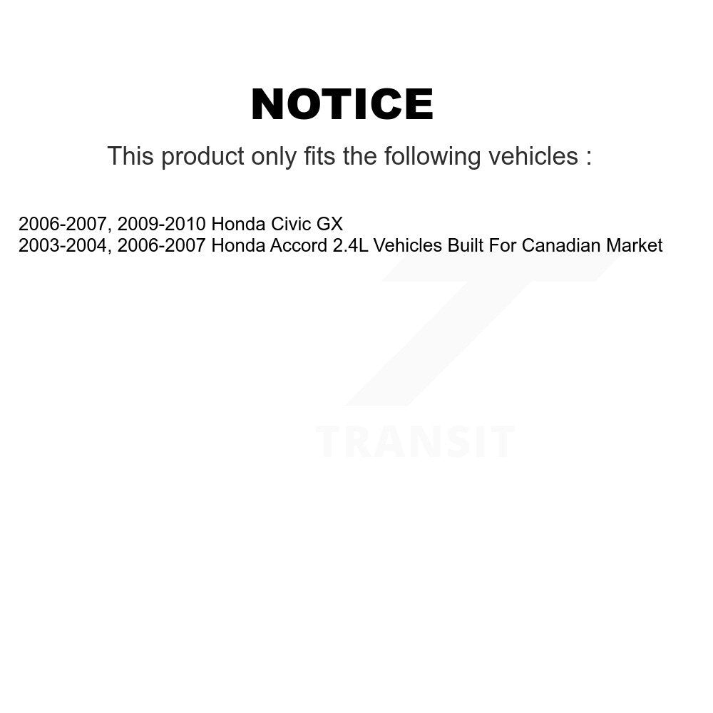 [Avant + Arrière] Kit de Disque et plaquette (céramique) de frein pour Honda Accord Civic K8T-103520