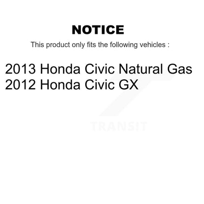[Avant + Arrière] Kit de Disque et plaquette (céramique) de frein pour Honda Civic K8T-103640