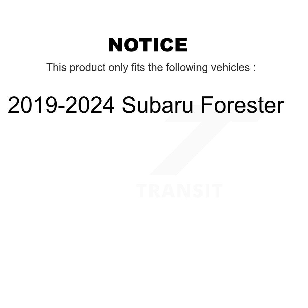 [Arrière] Kit de Disque et plaquette (céramique) de frein pour Subaru Forester K8T-103923