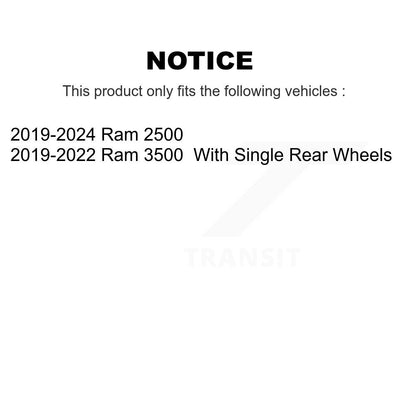 [Avant et Arrière] Disque et plaquette de frein pour Ram 2500 3500 K8T-104260