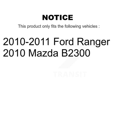[Arrière] Disque et plaquette de frein pour Ford Ranger Mazda B2300 K8T-105680