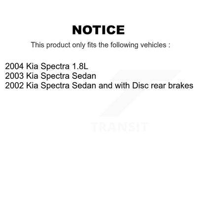 [Avant] Kit de Roulement de roue pour Kia Spectra KBB-100024