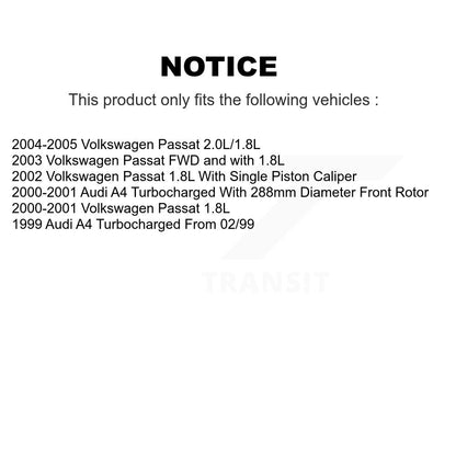 [Avant] Kit de Roulement de roue pour Volkswagen Passat Audi A4 Quattro KBB-100054