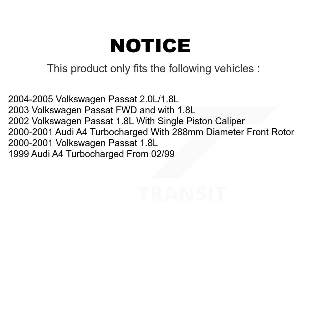 [Avant] Kit de Roulement de roue pour Volkswagen Passat Audi A4 Quattro KBB-100055