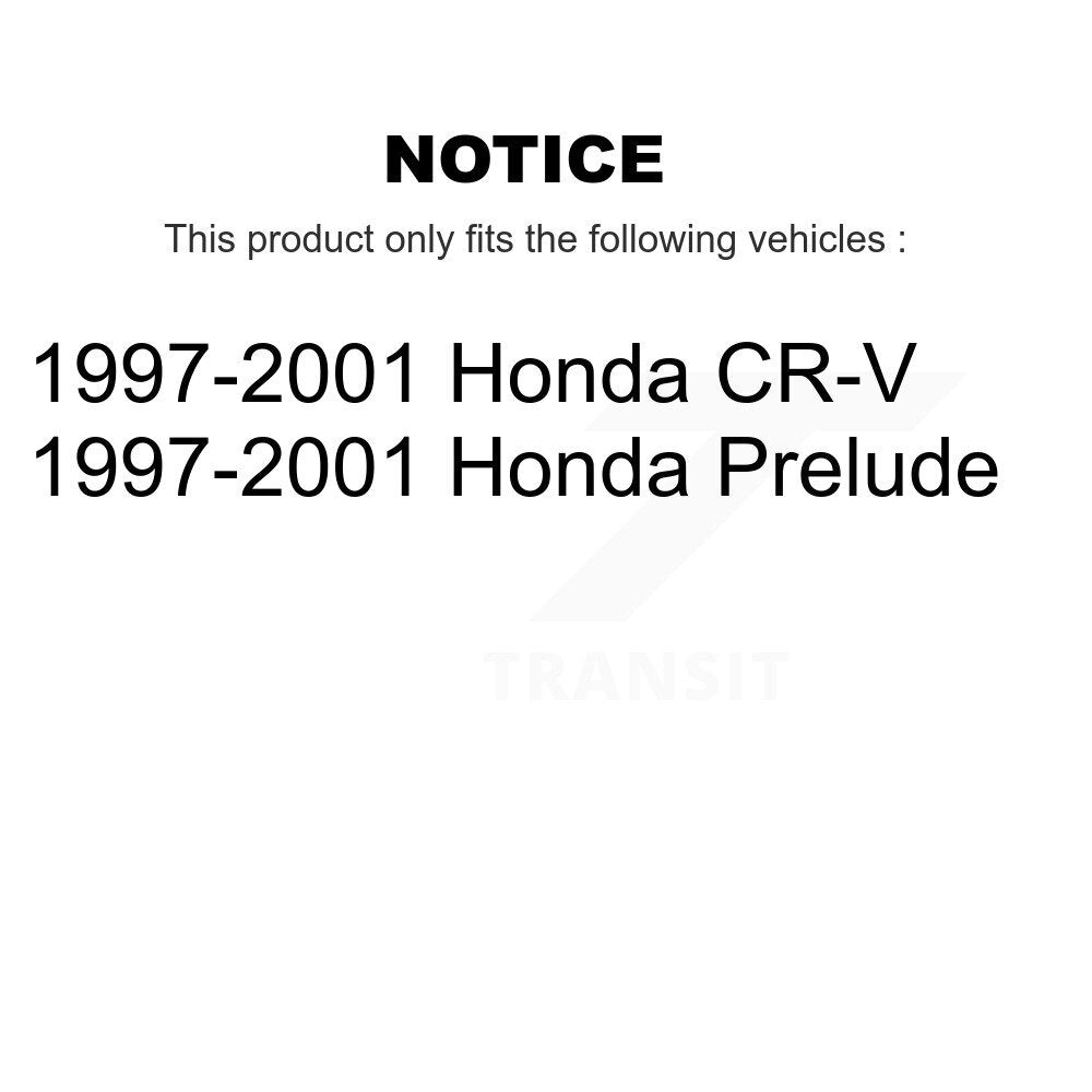 [Avant] Kit de Roulement de roue pour 1997-2001 Honda CR-V Prelude KBB-100088