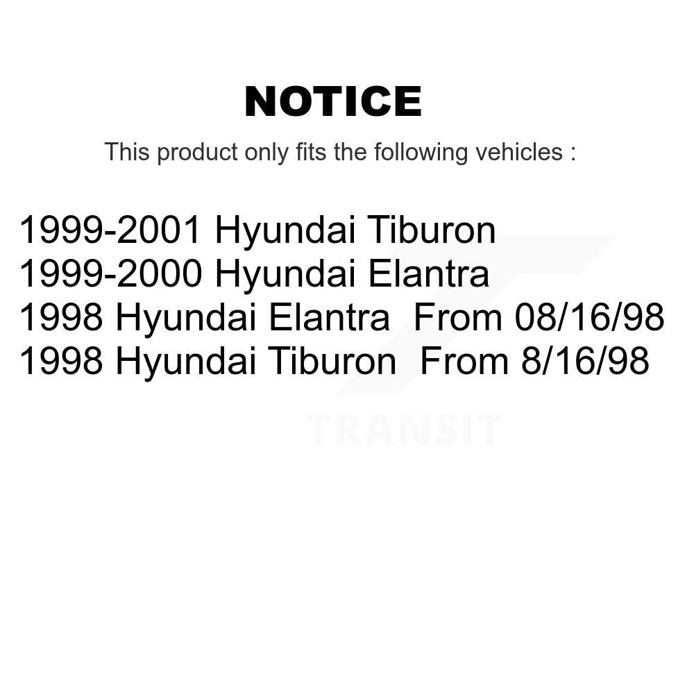 [Avant] Kit de Roulement de roue pour Hyundai Elantra Tiburon KBB-100099