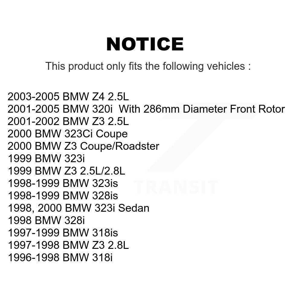 [Avant] Kit d'ensemble roulement de roue et moyeu pour BMW Z3 Z4 323i 323Ci 328i 318i 323is 328is 318is 320i KBB-100435