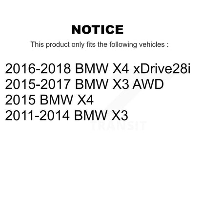 [Avant] Kit d'ensemble roulement de roue et moyeu pour BMW X3 X4 KBB-100761