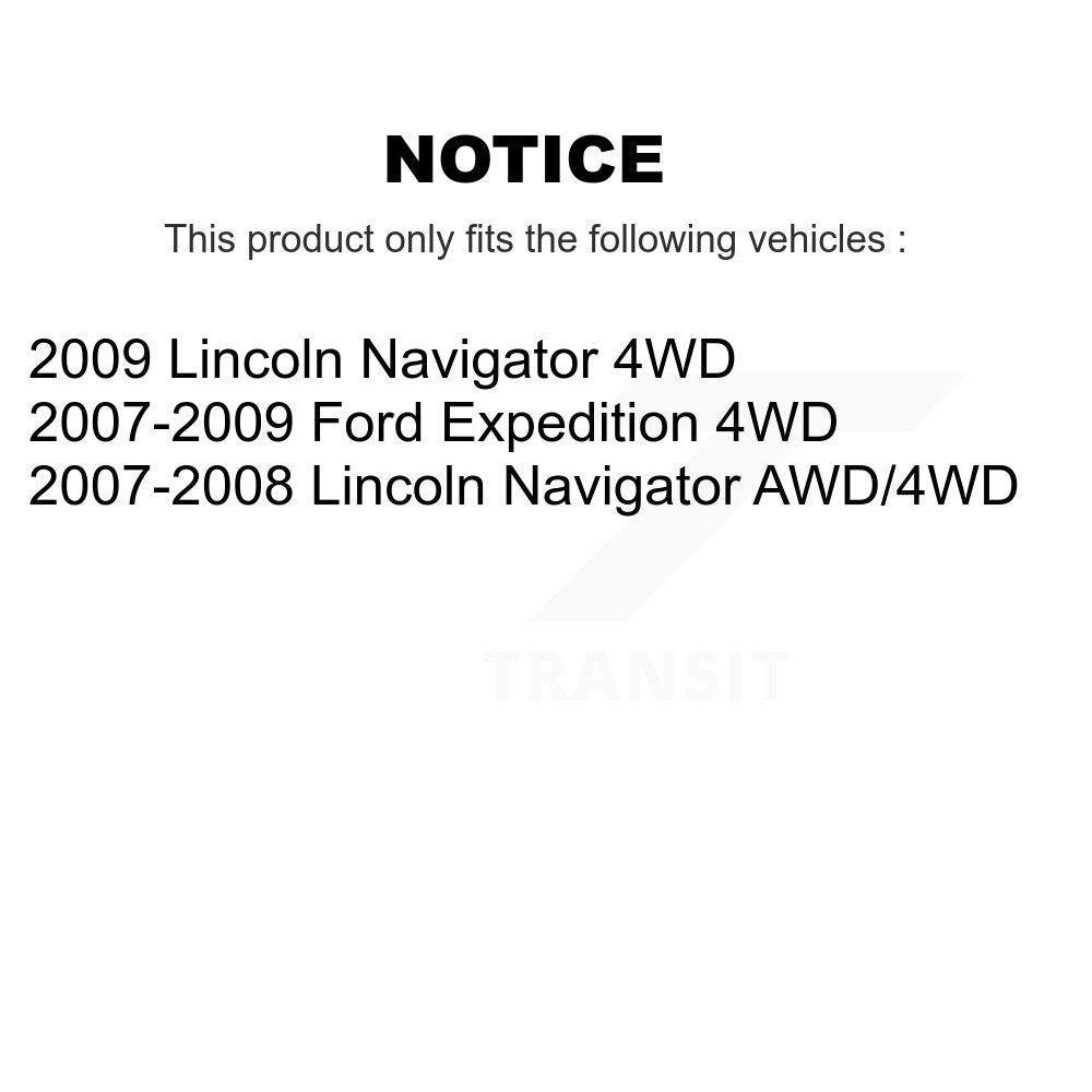 [Avant] Kit d'ensemble roulement de roue et moyeu pour Ford Expedition Lincoln Navigator KBB-100875