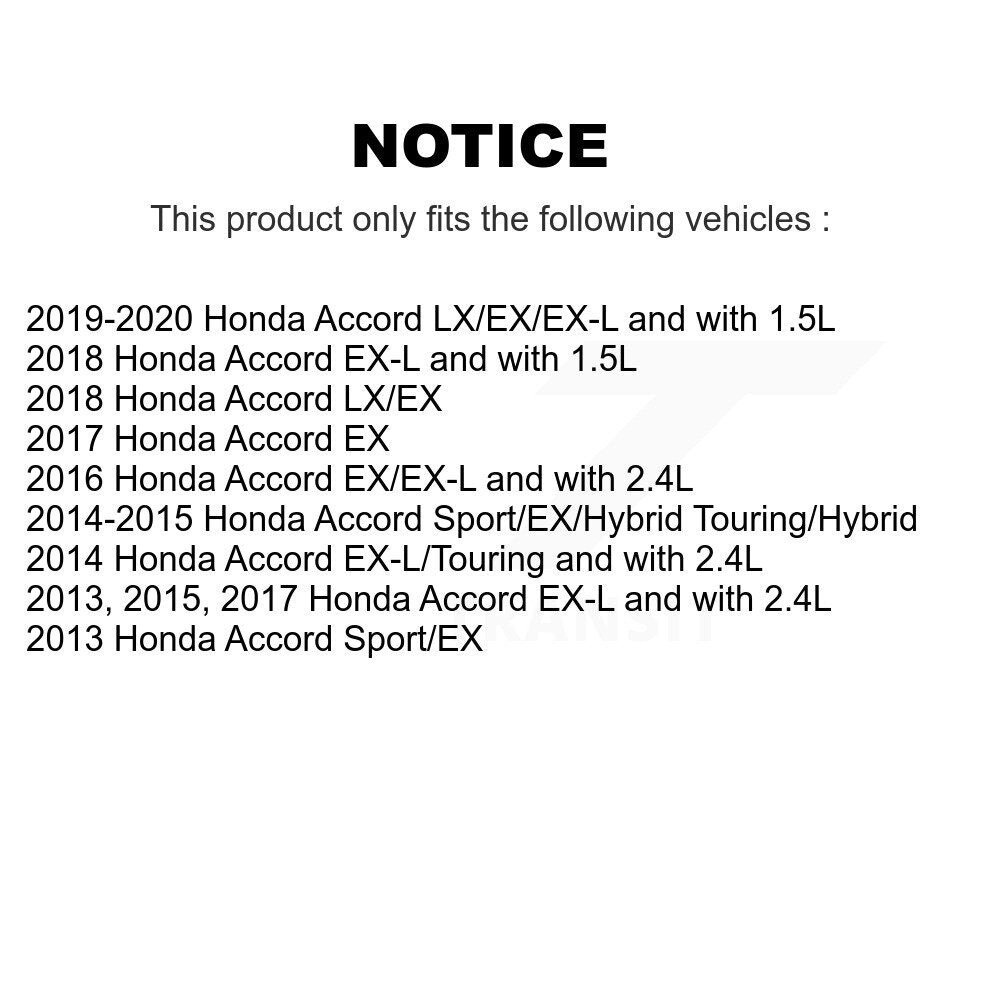 [Avant] Kit de Roulement de roue pour Honda Accord KBB-101066