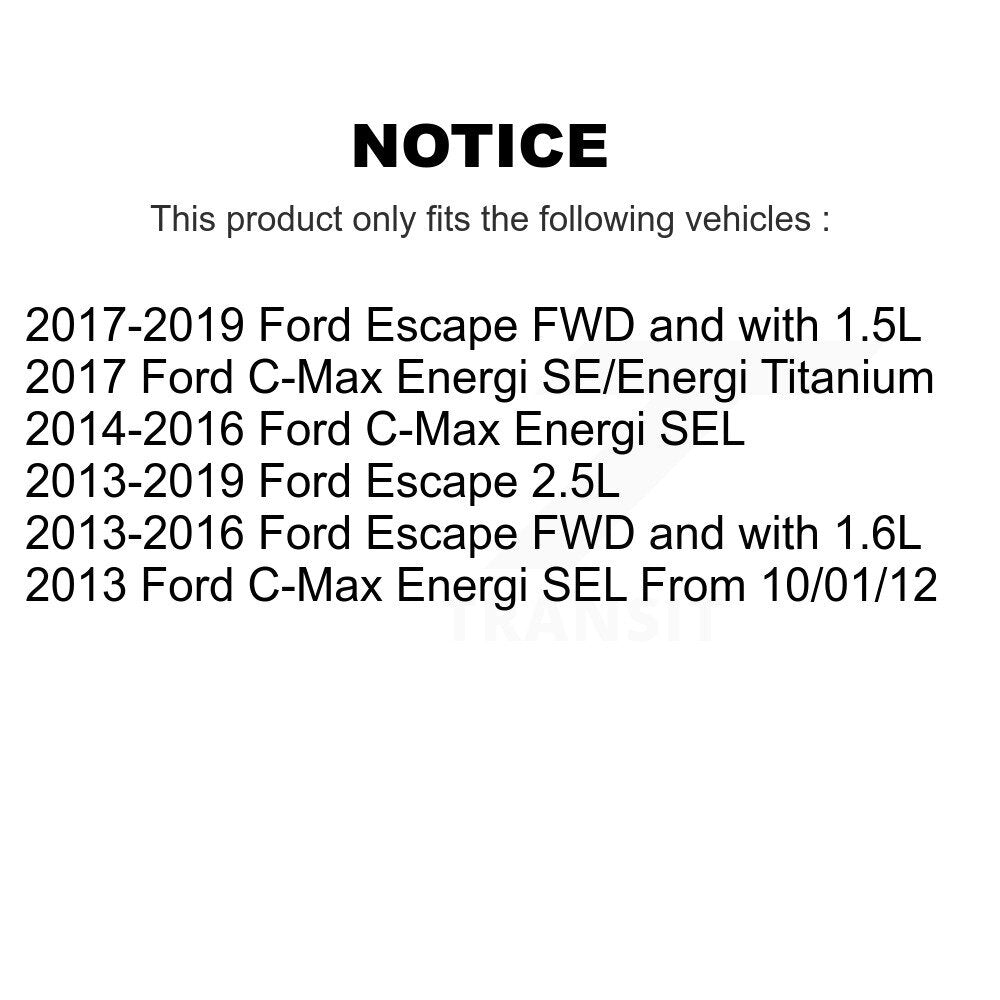 [Avant] Kit de Roulement de roue pour Ford Escape C-Max KBB-101138