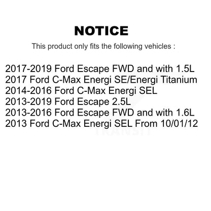 [Avant] Kit de Roulement de roue pour Ford Escape C-Max KBB-101138