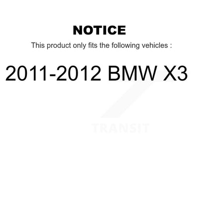 [Avant] Kit de Roulement de roue pour 2011-2012 BMW X3 KBB-101402