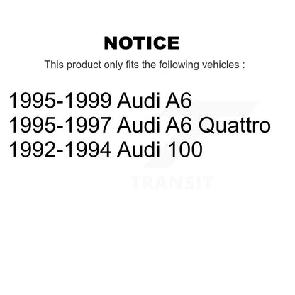 [Avant] Kit de Roulement de roue pour Audi A6 Quattro 100 KBB-101879