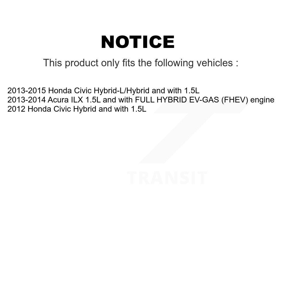 [Avant] Kit de Roulement de roue pour Honda Civic Acura ILX KBB-102034