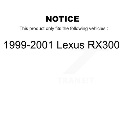 [Avant] Kit de Roulement de roue pour 1999-2001 Lexus RX300 KBB-102173