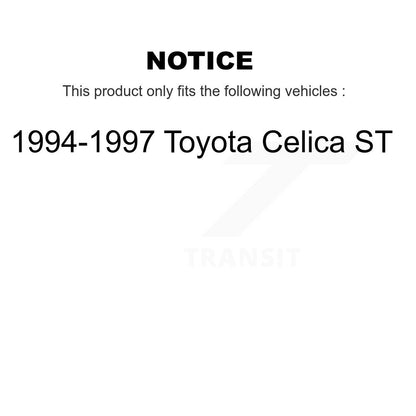 [Avant] Kit de Roulement de roue pour 1994-1997 Toyota Celica ST KBB-102490