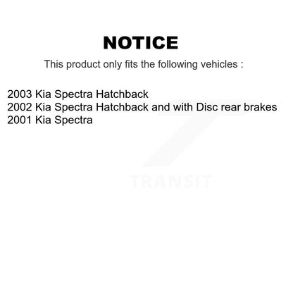 [Avant] Kit de Roulement de roue pour Kia Spectra KBB-102546