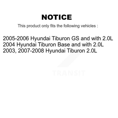 [Avant] Kit de Roulement de roue pour Hyundai Tiburon KBB-102679