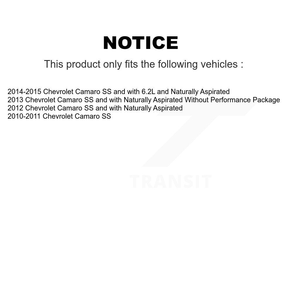 [Avant] Kit d'ensemble roulement de roue et moyeu pour 2010-2013 Chevrolet Camaro SS KBB-103312