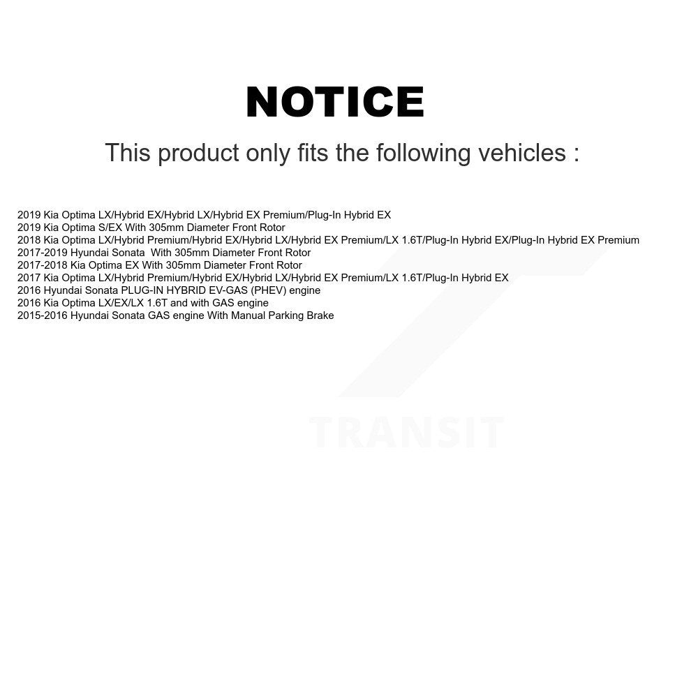 [Avant] Kit d'ensemble roulement de roue et moyeu pour Hyundai Sonata Kia Optima KBB-103768