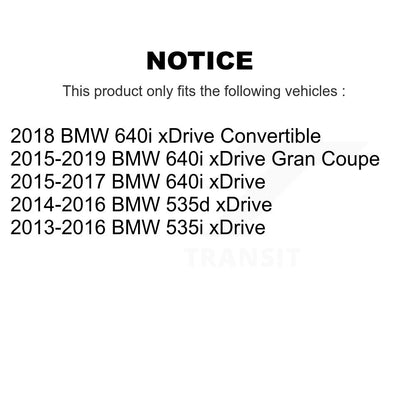 [Avant] Kit d'ensemble roulement de roue et moyeu pour BMW 535i xDrive 535d 640i Gran Coupe KBB-103773
