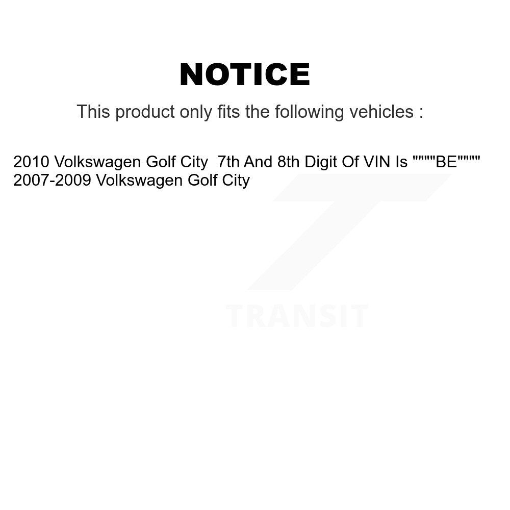 [Avant] Kit d'ensemble roulement de roue et moyeu pour Volkswagen Golf City KBB-104091