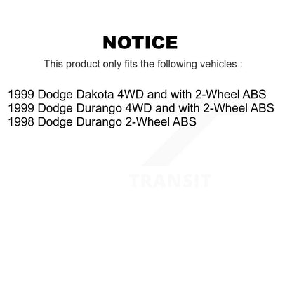[Avant] Kit d'ensemble roulement de roue et moyeu pour Dodge Durango Dakota KBB-104250