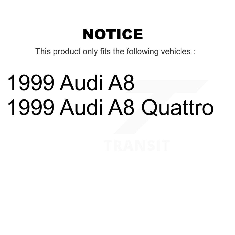[Avant] Kit d'ensemble roulement de roue et moyeu pour 1999 Audi A8 Quattro KBB-104403