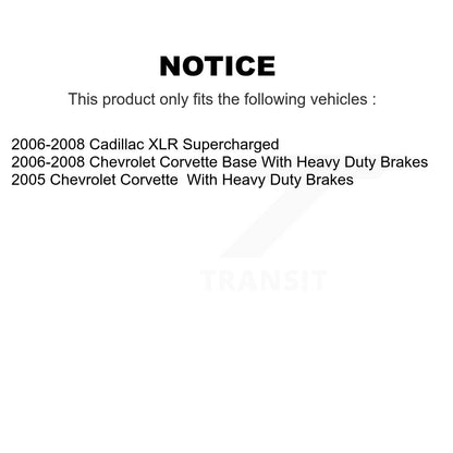 [Avant] Kit d'ensemble roulement de roue et moyeu pour Chevrolet Corvette Cadillac XLR KBB-104978