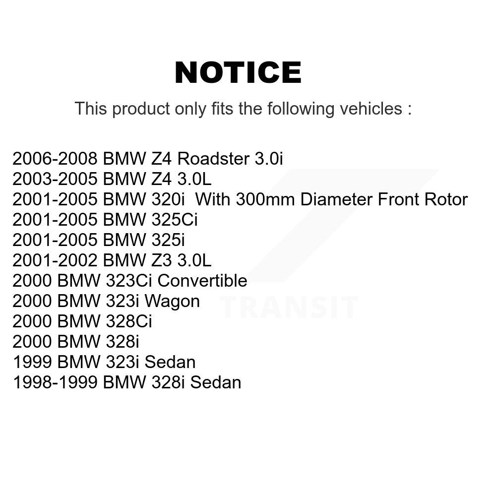 [Avant] Kit d'ensemble roulement de roue et moyeu pour BMW 325i Z4 325Ci Z3 323i 328i 323Ci 328Ci 320i KBB-105544