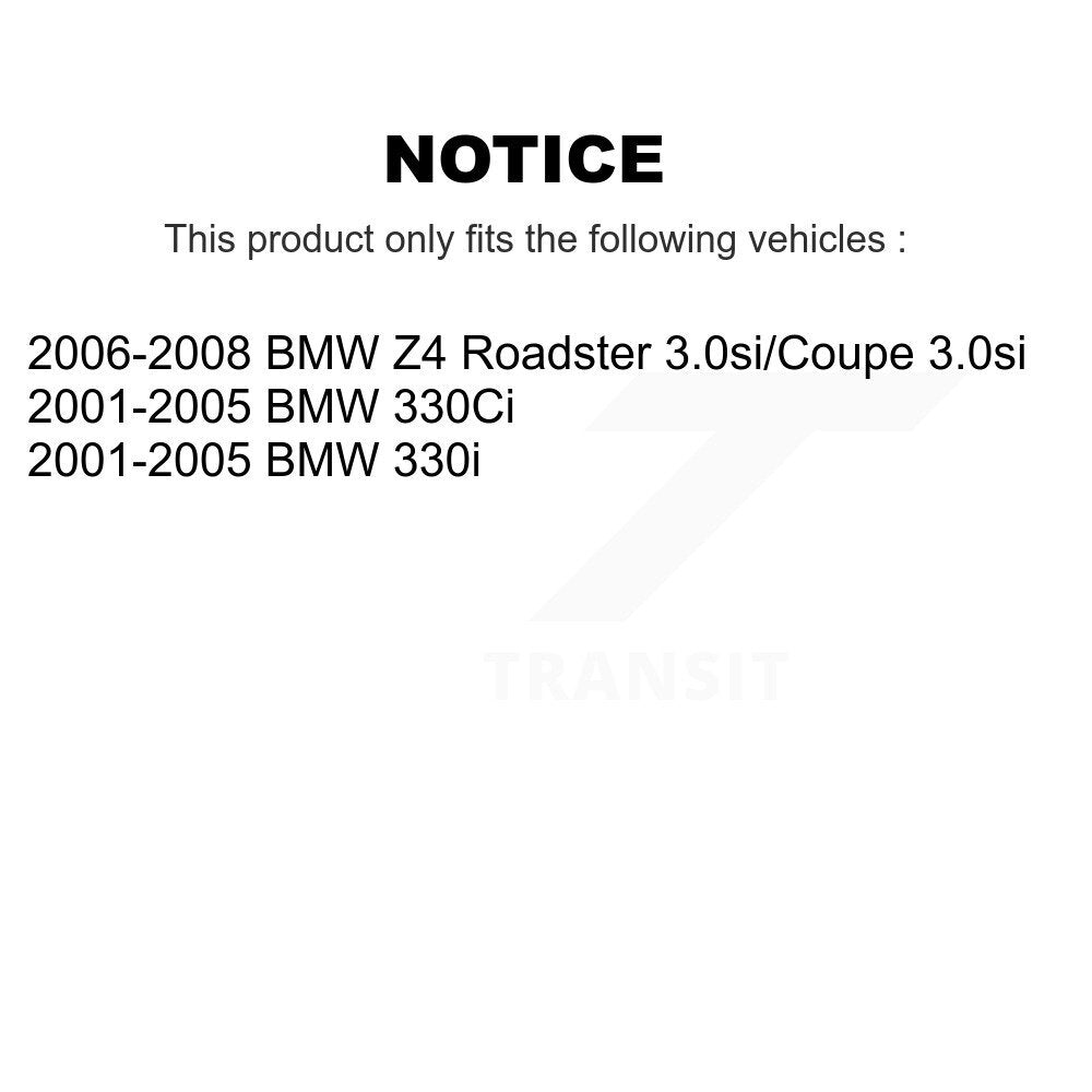 [Avant] Kit d'ensemble roulement de roue et moyeu pour BMW 330Ci 330i Z4 KBB-105545