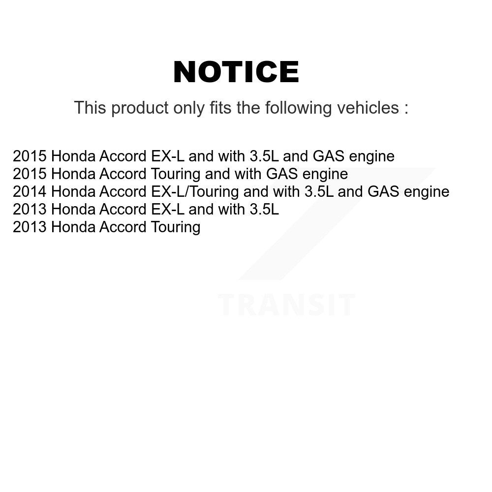 [Avant + Arrière] Kit de Roulement de roue pour Honda Accord KBB-107600