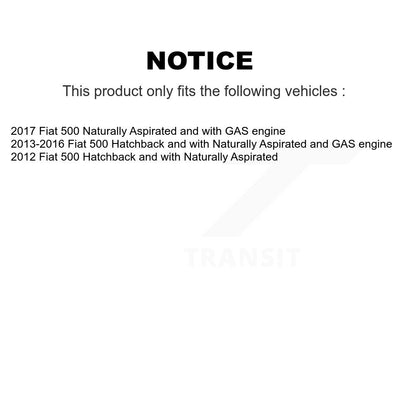 [Avant + Arrière] Kit de Roulement de roue pour Fiat 500 KBB-107849