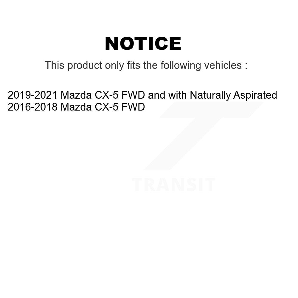 [Avant + Arrière] Kit d'ensemble roulement de roue et moyeu pour Mazda CX-5 KBB-110442
