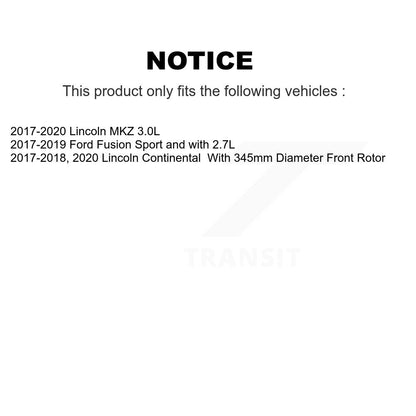 [Avant] Kit d'ensemble roulement de roue et moyeu pour Ford Fusion Lincoln MKZ Continental KBB-113677