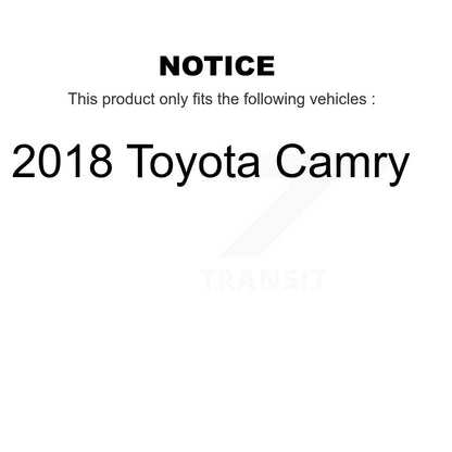 [Avant] Kit de Roulement de roue pour 2018 Toyota Camry KBB-114297