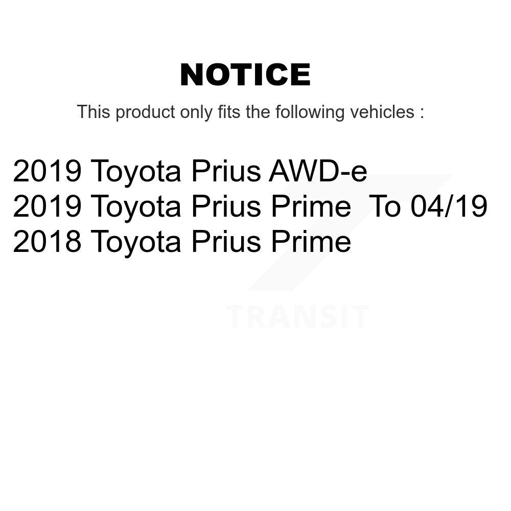 [Avant] Kit de Roulement de roue pour Toyota Prius Prime AWD-e KBB-114391