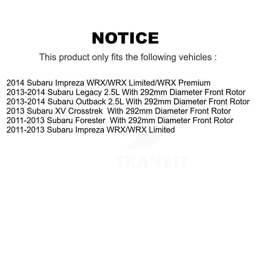 [Avant] Kit d'ensemble roulement de roue et moyeu pour Subaru Impreza Outback Forester Legacy XV Crosstrek KBB-114830