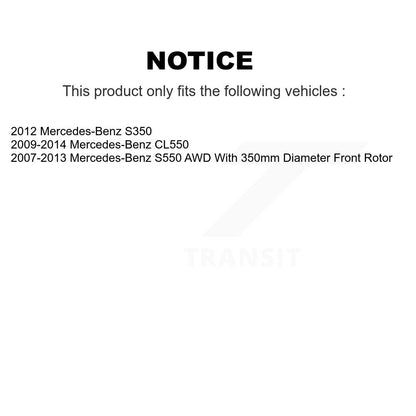 [Avant] Kit de Roulement de roue pour Mercedes-Benz S550 CL550 S350 KBB-114912