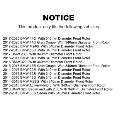 [Avant] Kit d'ensemble roulement de roue et moyeu pour BMW 328i 428i Gran Coupe 340i 435i ActiveHybrid 3 KBB-116624