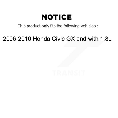 [Avant] Kit de Roulement de roue pour 2006-2010 Honda Civic GX KBB-117693