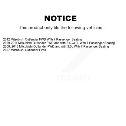 [Avant + Arrière] Kit de Roulement de roue pour Mitsubishi Outlander KBB-117874