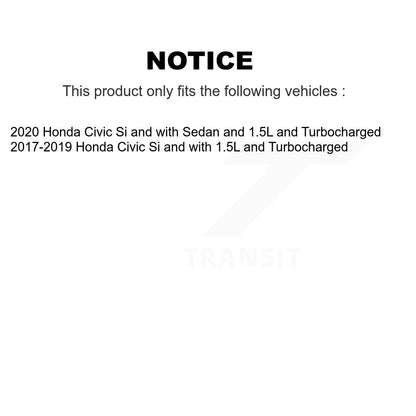 [Avant + Arrière] Kit de Roulement de roue pour Honda Civic KBB-118017