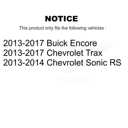 [Avant] Kit de Roulement de roue pour Chevrolet Buick Encore Trax Sonic KBB-118206