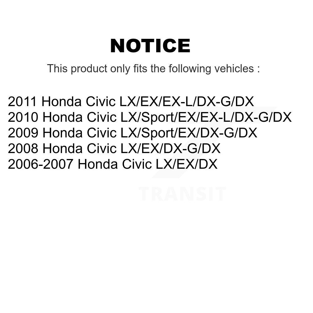 [Avant] Kit de Roulement de roue pour Honda Civic KBB-118278