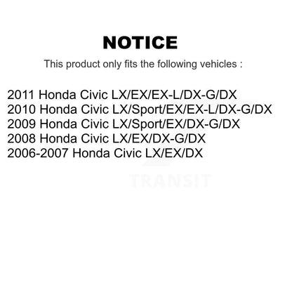 [Avant] Kit de Roulement de roue pour Honda Civic KBB-118278