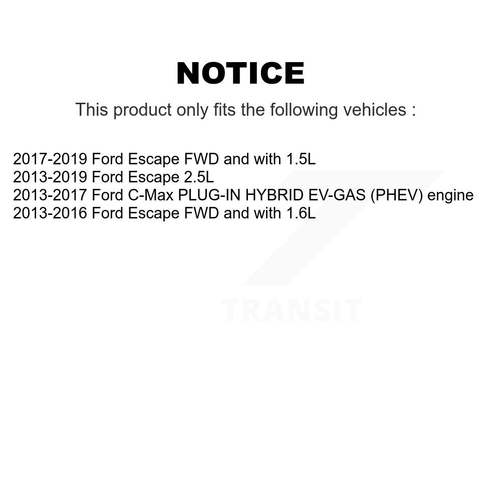 [Avant] Kit de Roulement de roue pour Ford Escape C-Max KBB-118311